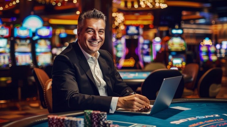 Arena laut digital dengan navigasi mobile jelas